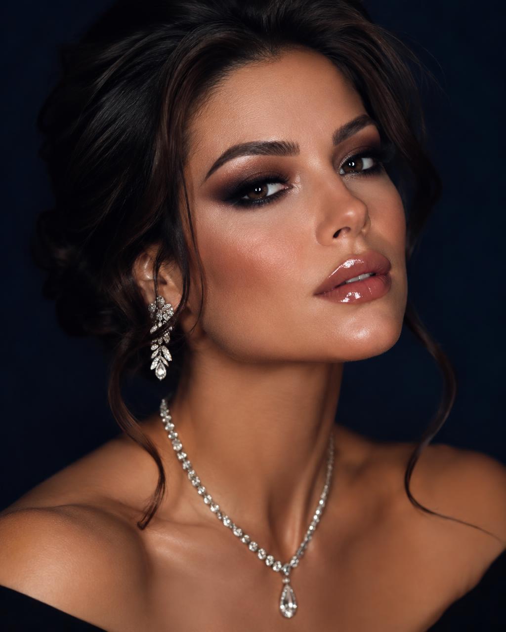 Evening glam makeup by Julieta Karapetyan